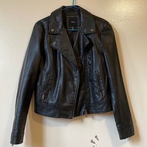 Moto Jacket Faux Leather